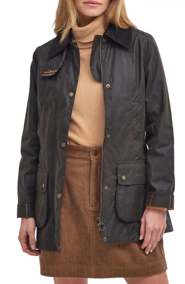 Fiddich Waxed Cotton Coat | Nordstrom
