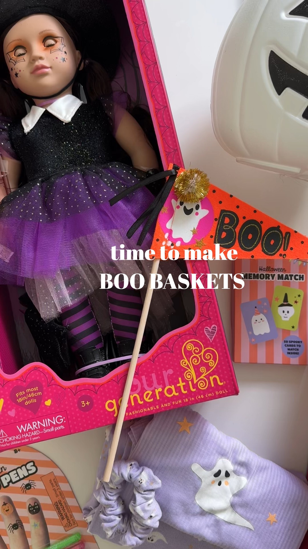 Getting everything together to make this year’s boo baskets

#ourgeneration #kidscrafts 
#target #targetstyle #halloween #halloweendecor #kidshalloween #hocuspocus #playroom #playroomdecor #makeitwithmichaels #targetfinds #jaxmomlife  #playroominspo #lovemypbk #halloween #momlife #mom  

#LTKFamily #LTKHalloween #LTKKids