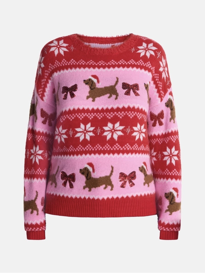 Holiday dachshund sweater and more Walmart dachshund finds linked below!

#LTKootd #LTKSeasonal #LTKMidsize