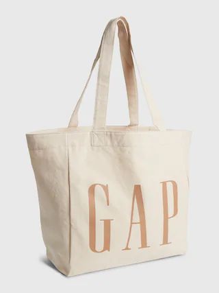 Canvas Gap Logo Tote Bag | Gap (US)