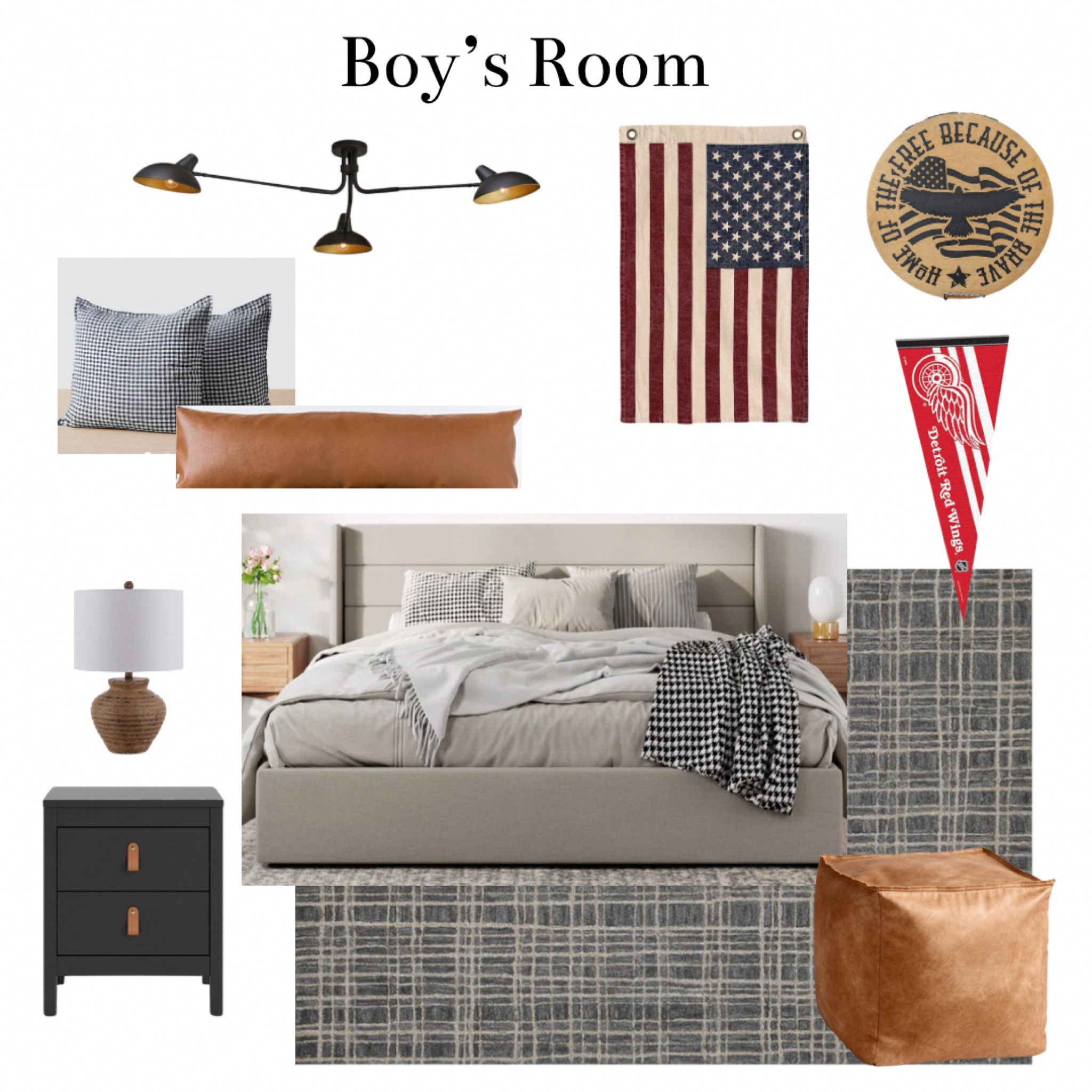Teen boy’s USA room

#LTKHome
