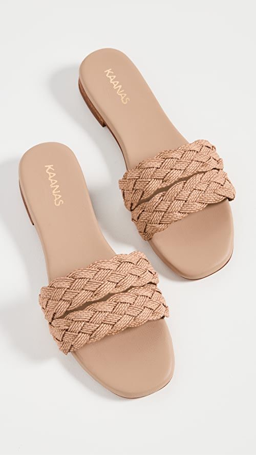 Papagayo Double Braid Slides | Shopbop