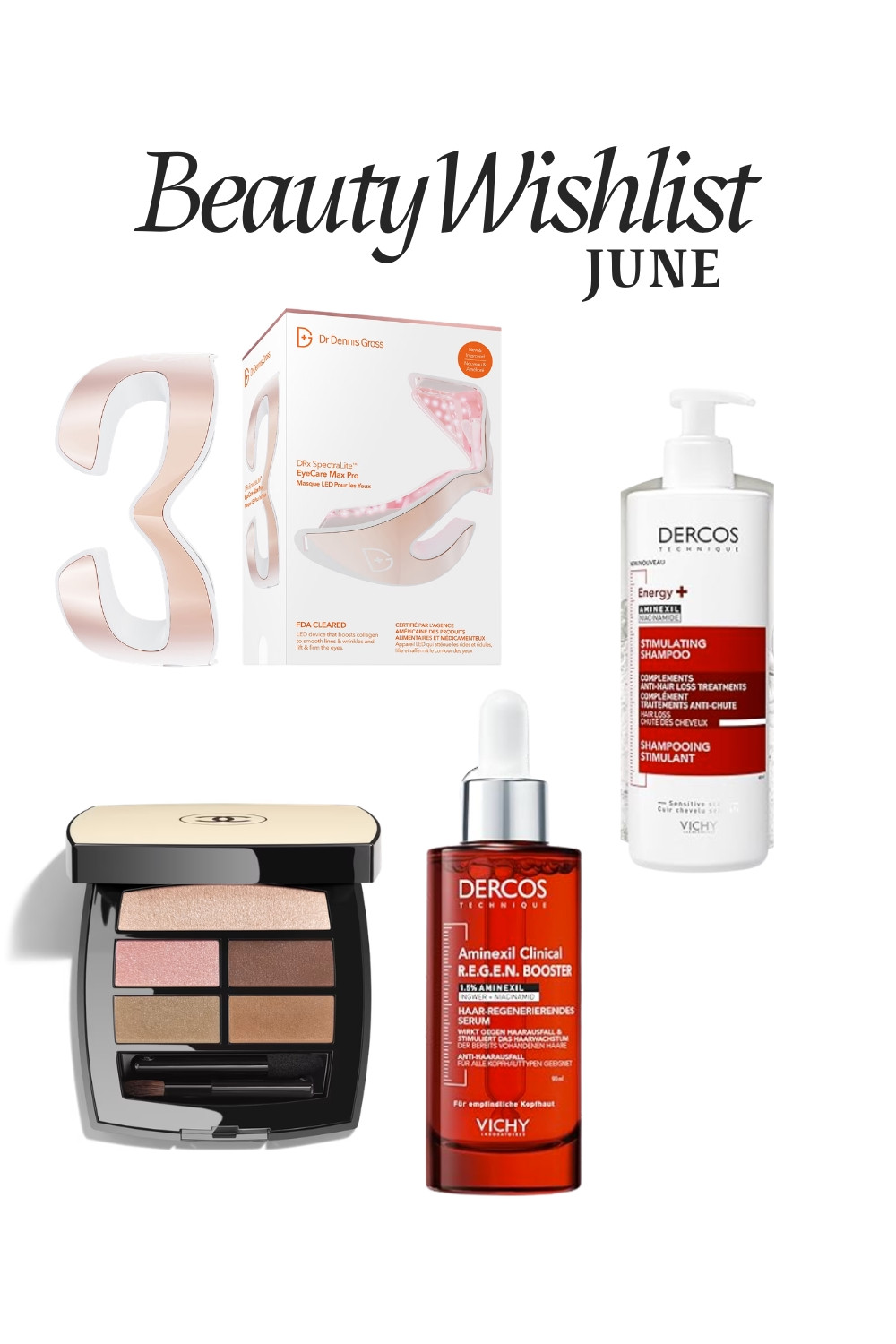 Beauty Wishlist ✨

A curated list of beauty favorites I’m currently loving and eyeing.
Hairgrowth essentials, face mask, summer eyeshadow.  summer make up. haircare - Beauty wishlist, skincare favorites, makeup essentials, beauty products, glow routine 

 #beautywishlist #skincare #makeupfavorites #beautyinspo #LTKEurope #LTKBeauty #LTKOver40 #LTKBeauty