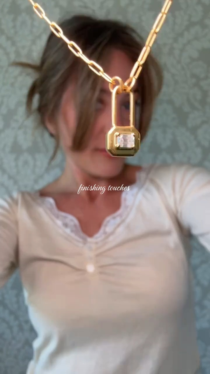 Finishing touches ft. this gorgeous lock necklace by Oak and Luna. Perfect gift for Mother’s Day! ✨ use code Jordyn20 for 20% off!

#LTKootd #LTKMothersDay #LTKgrwm