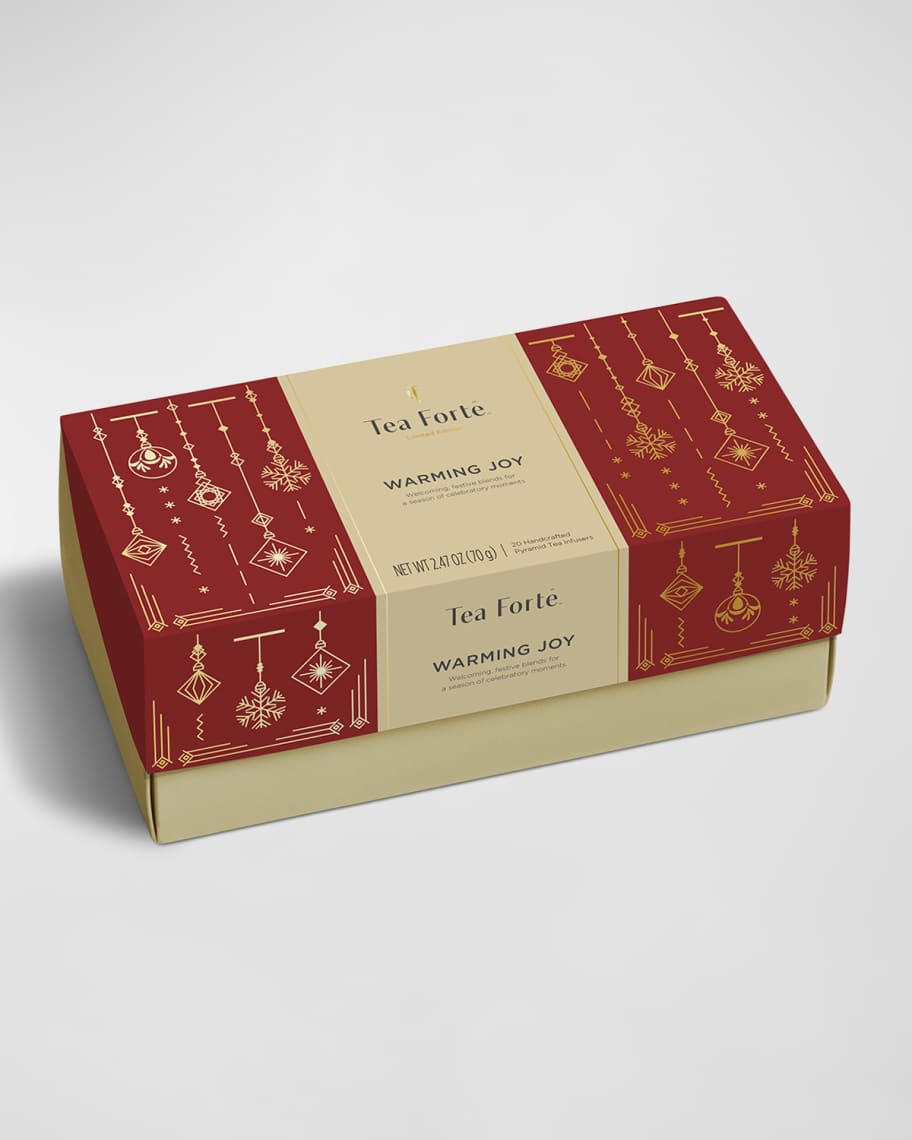 Tea Forte Warming Joy Infuser Box, 20 Count | Neiman Marcus