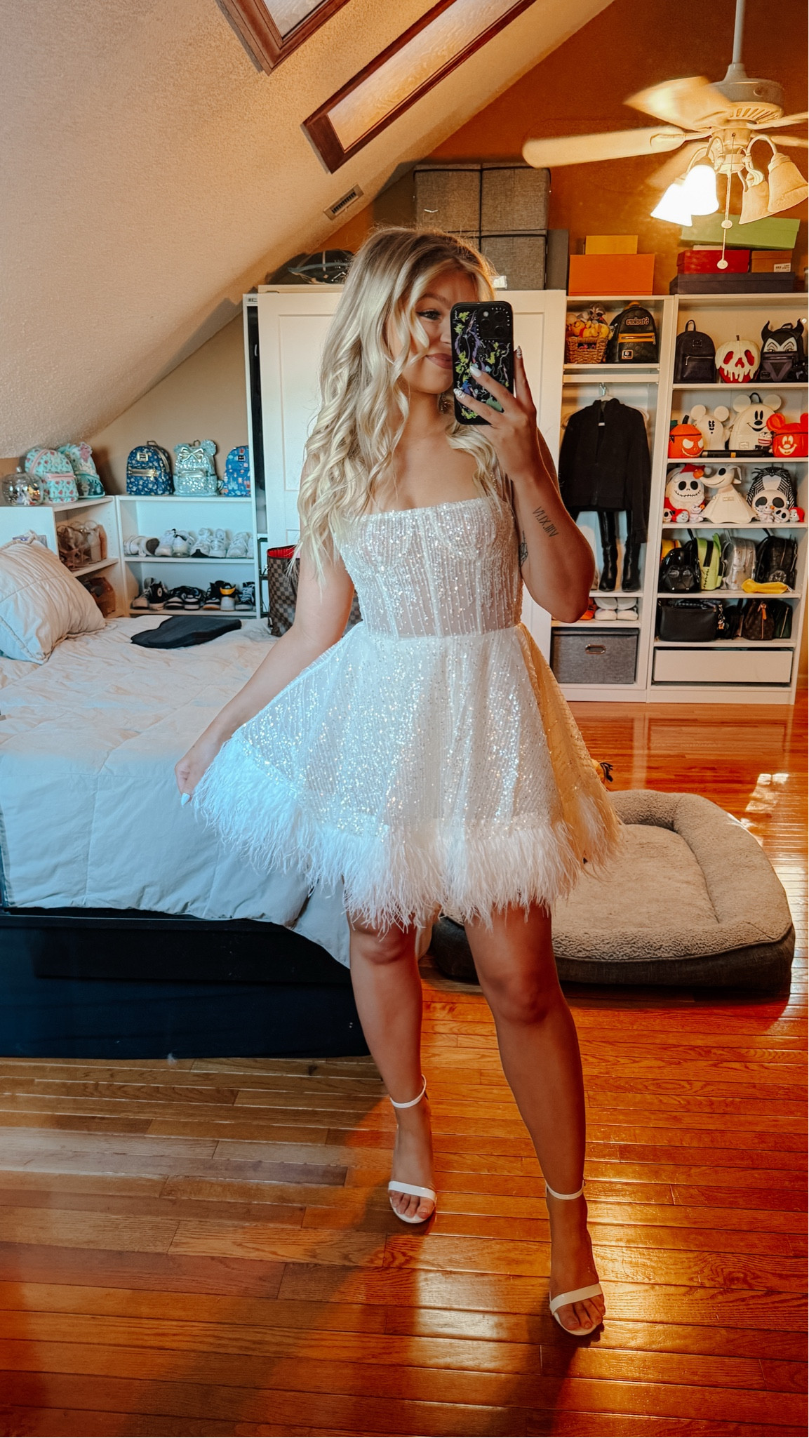 Sparkly bride outfit for engagement photos, bridal shower or reception dress 

#LTKSeasonal #LTKWedding #LTKStyleTip