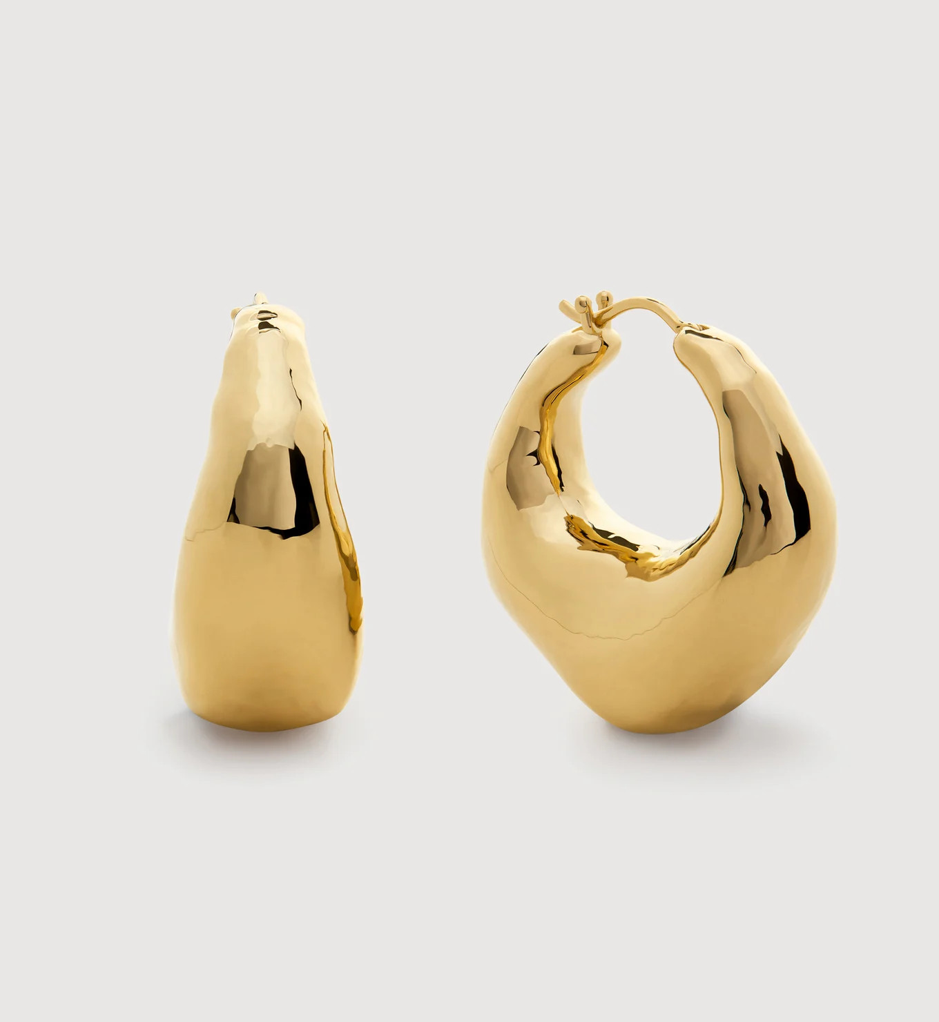 Deia Bold Large Hoop Earrings | Monica Vinader (Global)