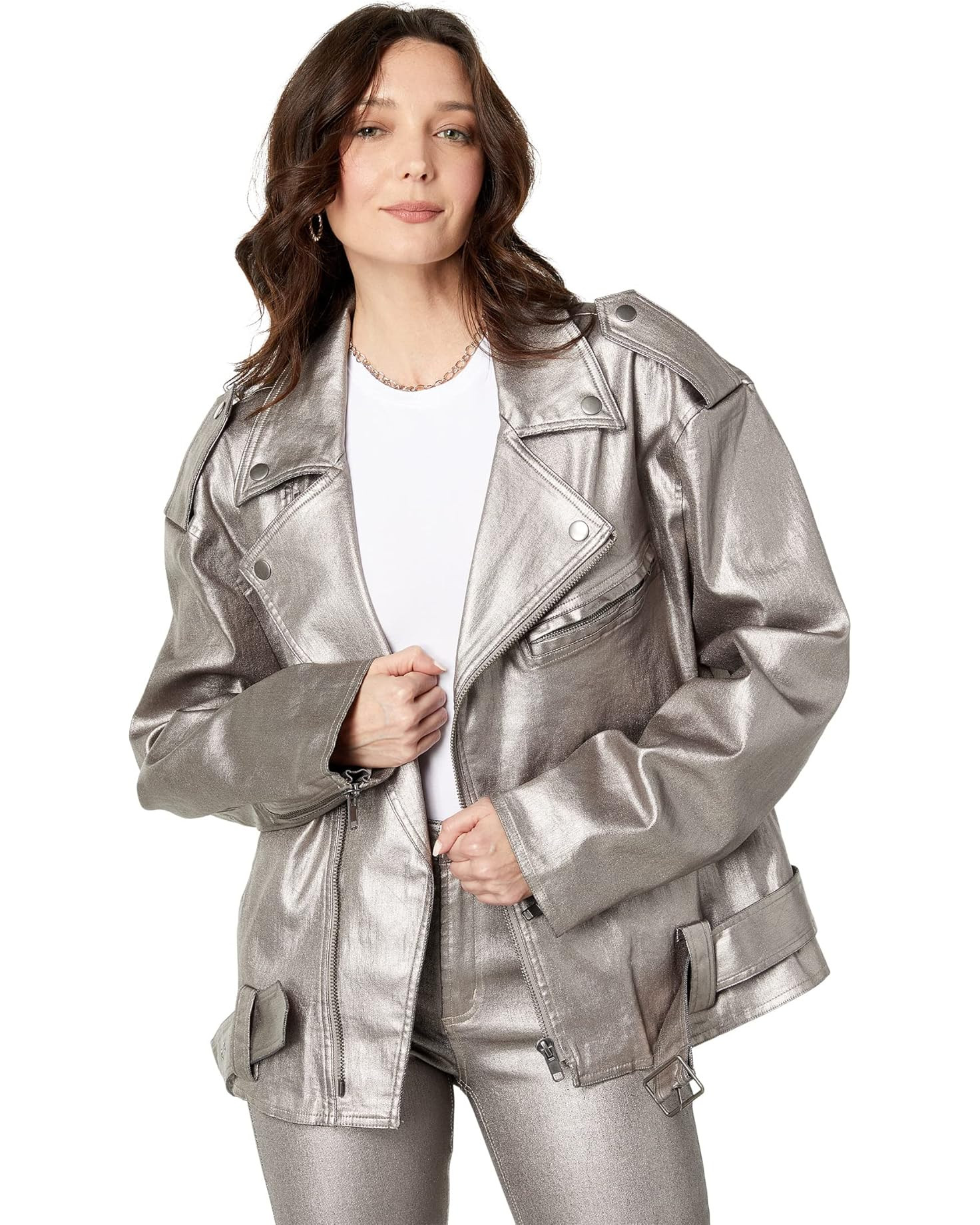 Blaise Oversized Moto Jacket | Zappos