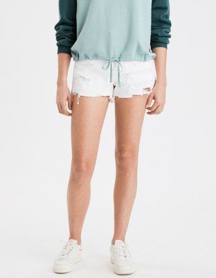 AE Super High-Waisted Denim Festival Short | American Eagle Outfitters (US & CA)