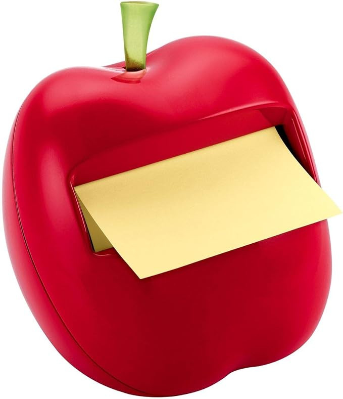 Post-it Pop-up Notes Dispenser, Apple-Shaped Dispenser and Post-it Super Sticky Pop-up Notes, 3x3... | Amazon (US)
