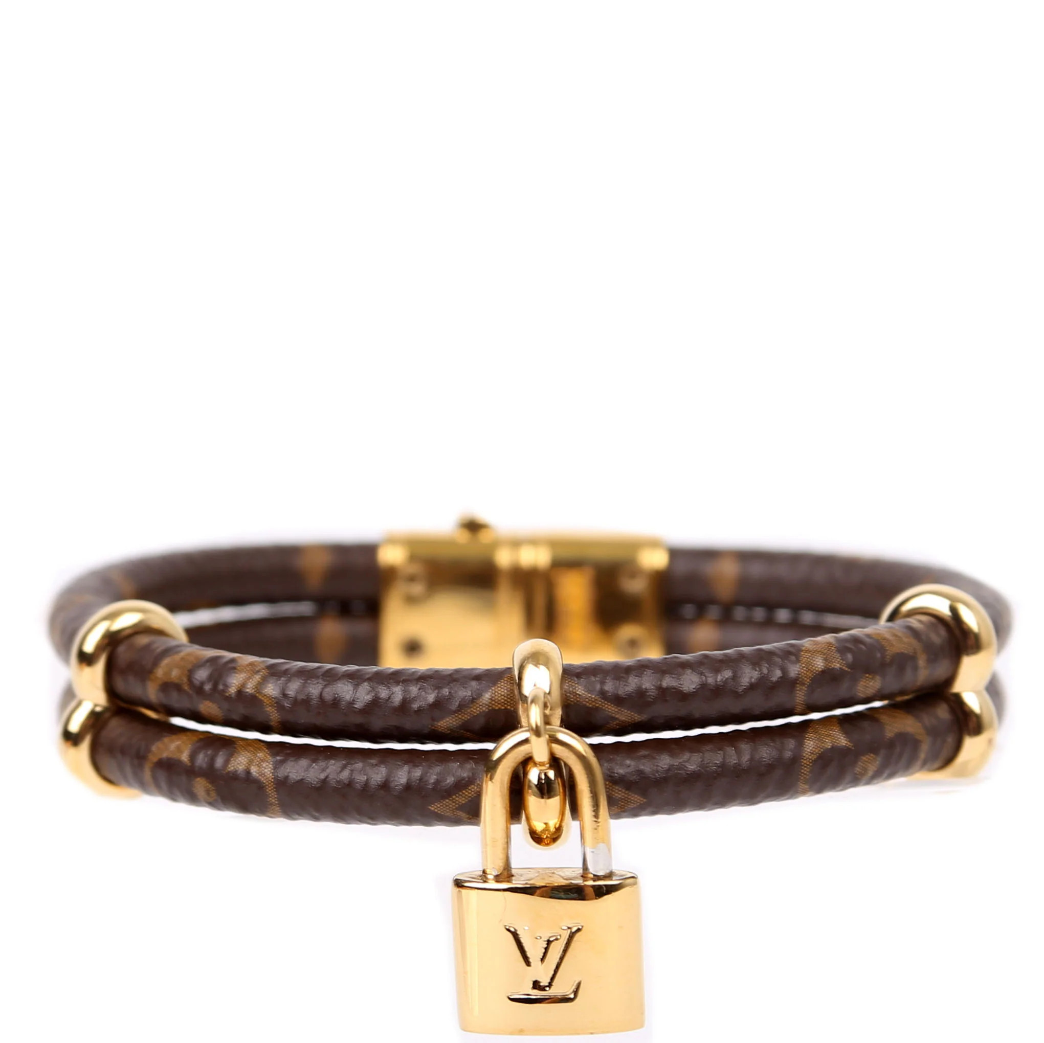 Keep It Twice Monogram Bracelet | Keeks Designer Handbags