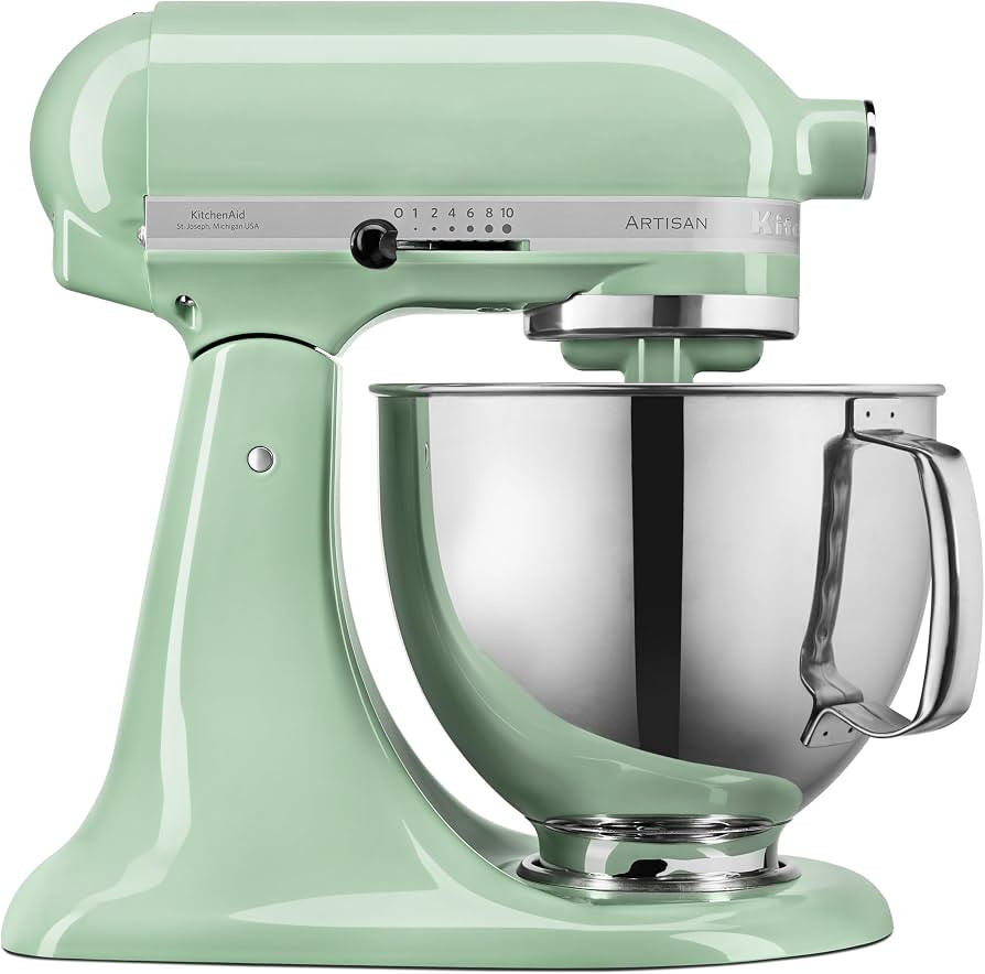 KitchenAid MIXER TILT-HEAD 4.8L - ARTISAN - Pistachio - 5KSM125BPT | Amazon (UK)