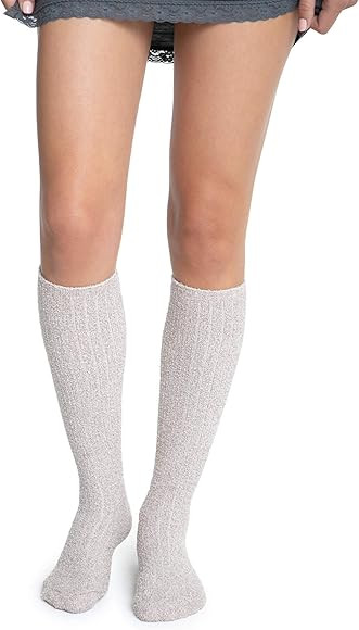 Barefoot Dreams Cozychic Women's Ribbed Socks | Amazon (US)