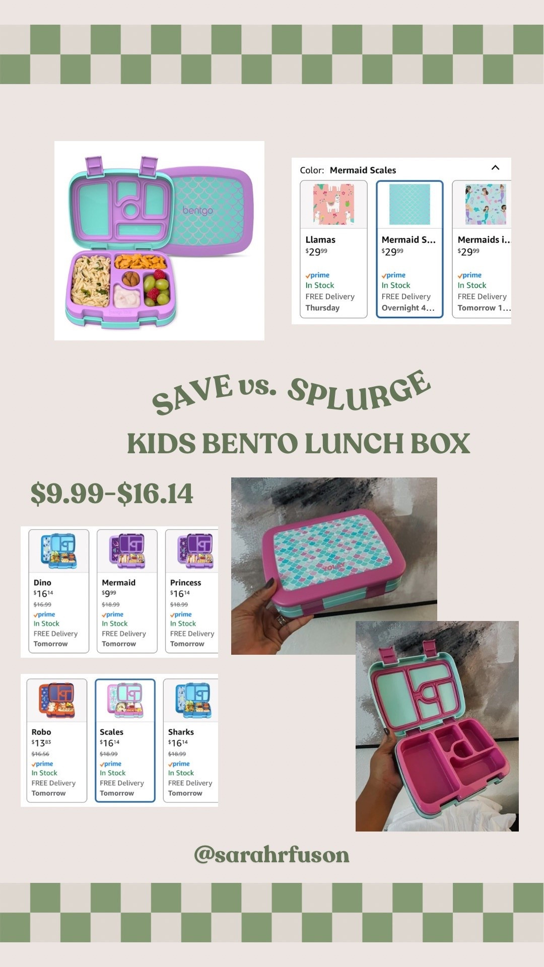 Save vs splurge! Kids bento lunch boxes under $20!
••• 
Kids lunch | bento box lunch | kids school lunch | Amazon find | Amazon kids finds 

#LTKFamily #LTKFindsUnder50 #LTKKids