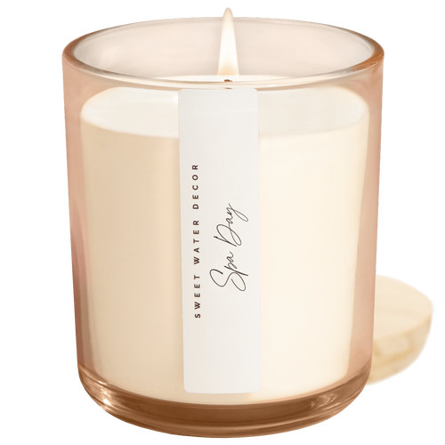SWEET WATER DECOR 12oz Tinted Glass Jar Candle - Spa Scents in Spa Day at Nordstrom | Nordstrom