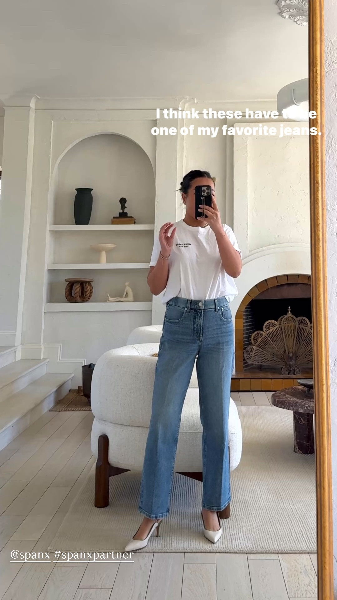 For size reference, I’m 5 ft 115 pounds with a postpartum tummy and wearing a Petite Small. Perfect petite friendly length. Midsection comfortable! Color ‘Elysian’.

@Spanx #spanxpartner

#LTKPetite #LTKmomlife #LTKootd