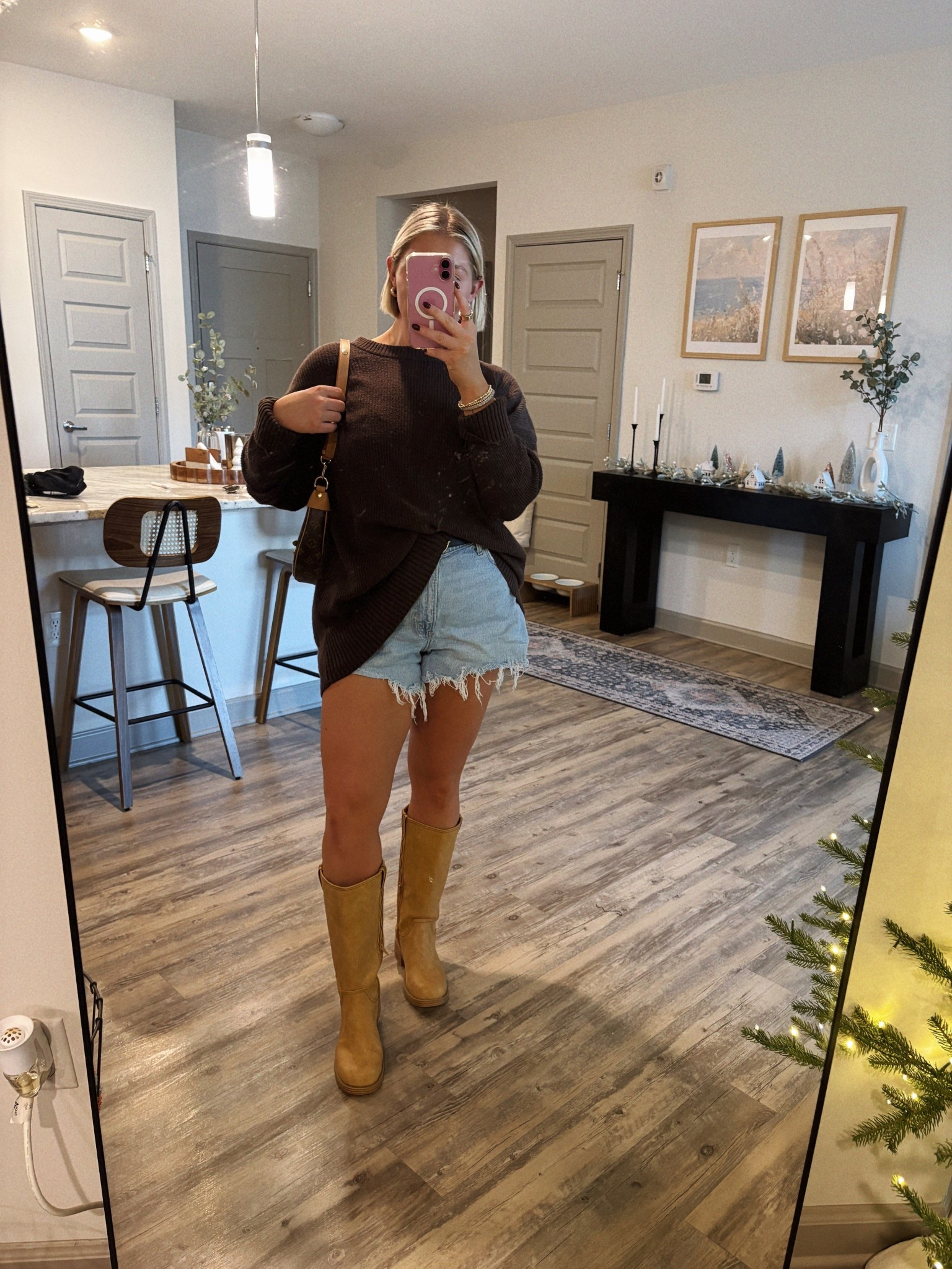 fall ootd! frye boot dupe 

#LTKFindsUnder50 #LTKootd #LTKSeasonal