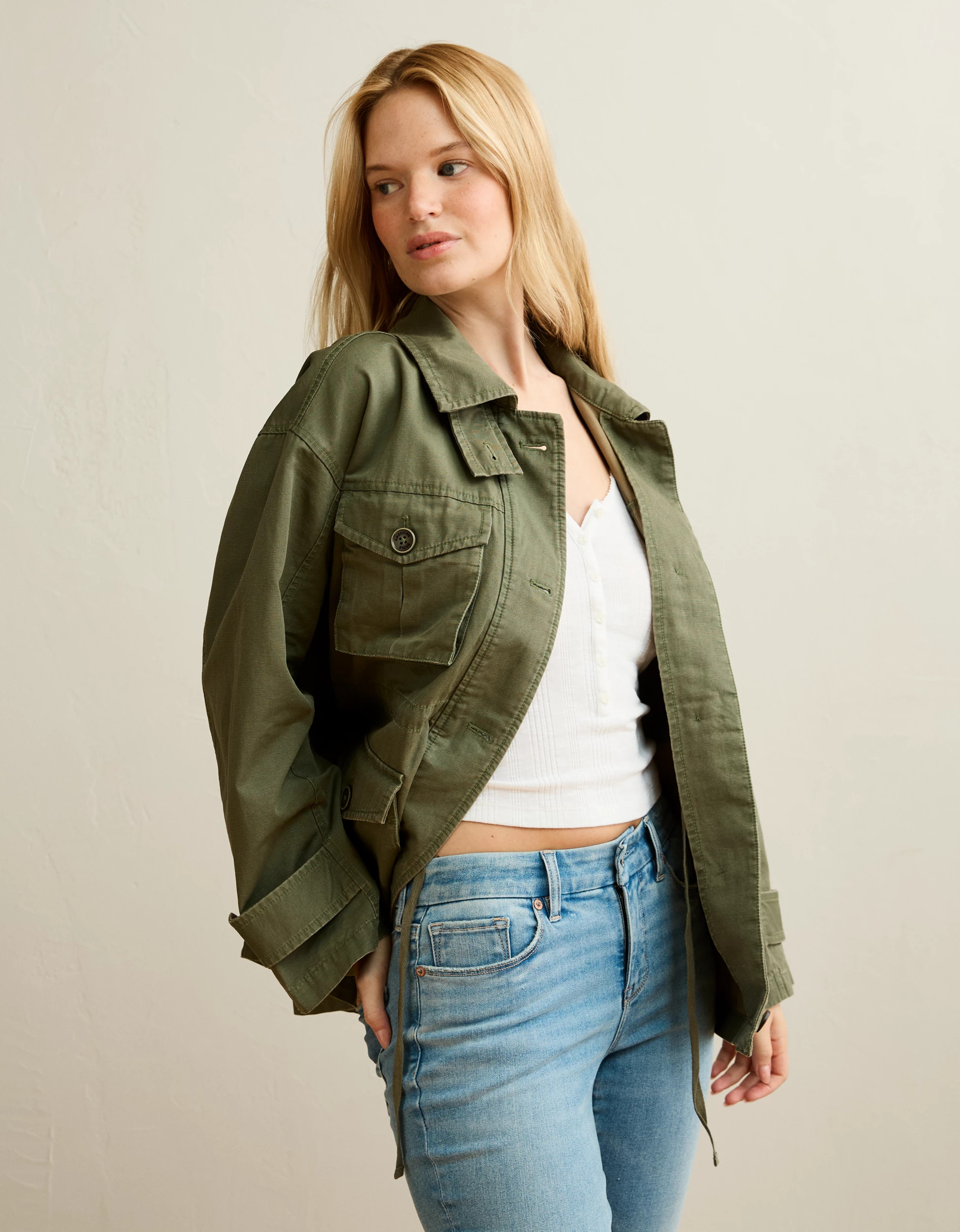 AE Classic Military Jacket | American Eagle Outfitters (US & CA)
