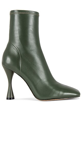 Meika Bootie in Olive | Revolve Clothing (Global)
