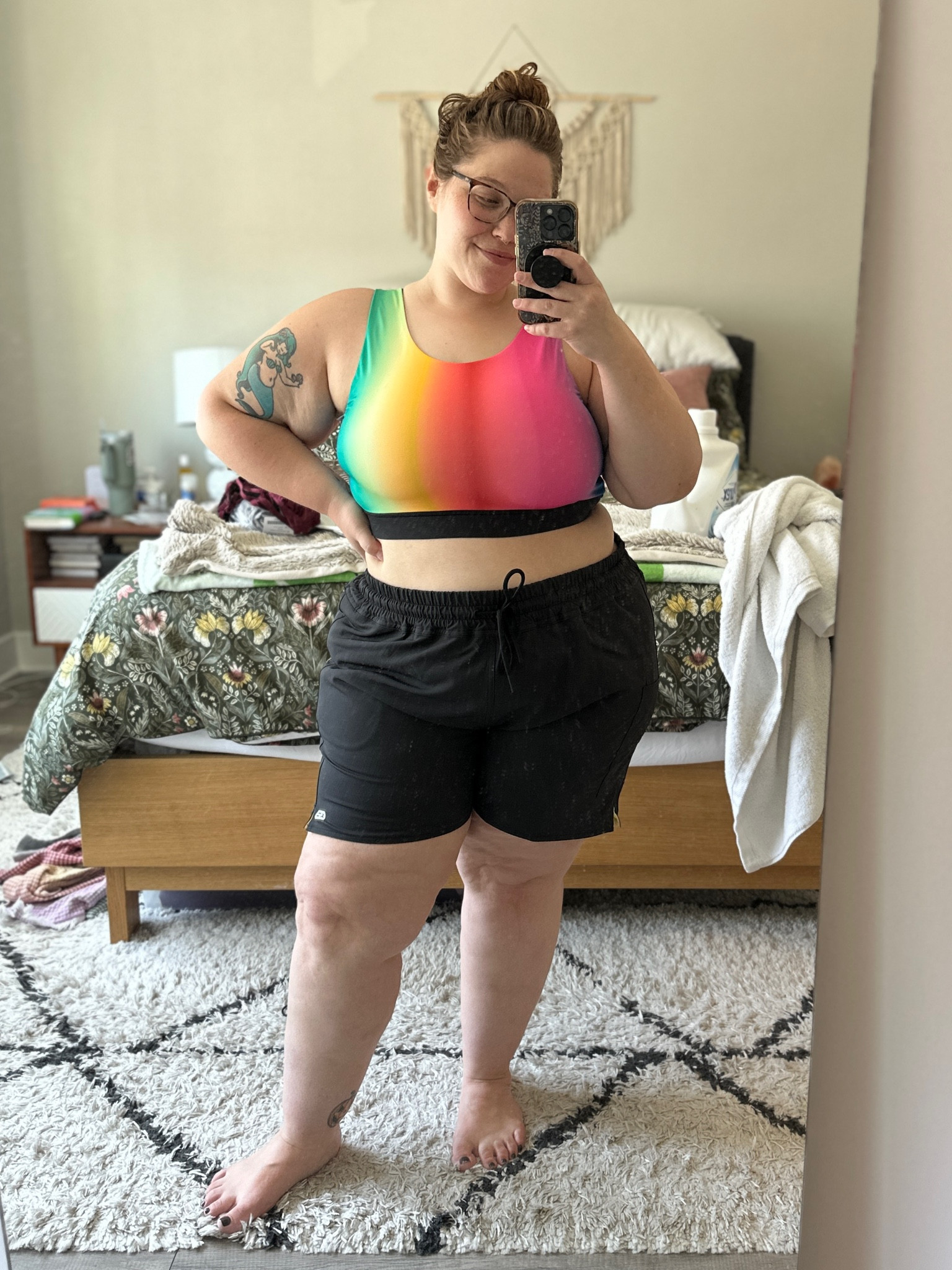 Obsessed with these plus size board shorts from tomboyx!! They are reversible too 👀 I’m wearing a size 3X in bottoms and 2X in top!

#LTKPlusSize #LTKSwim #LTKSeasonal