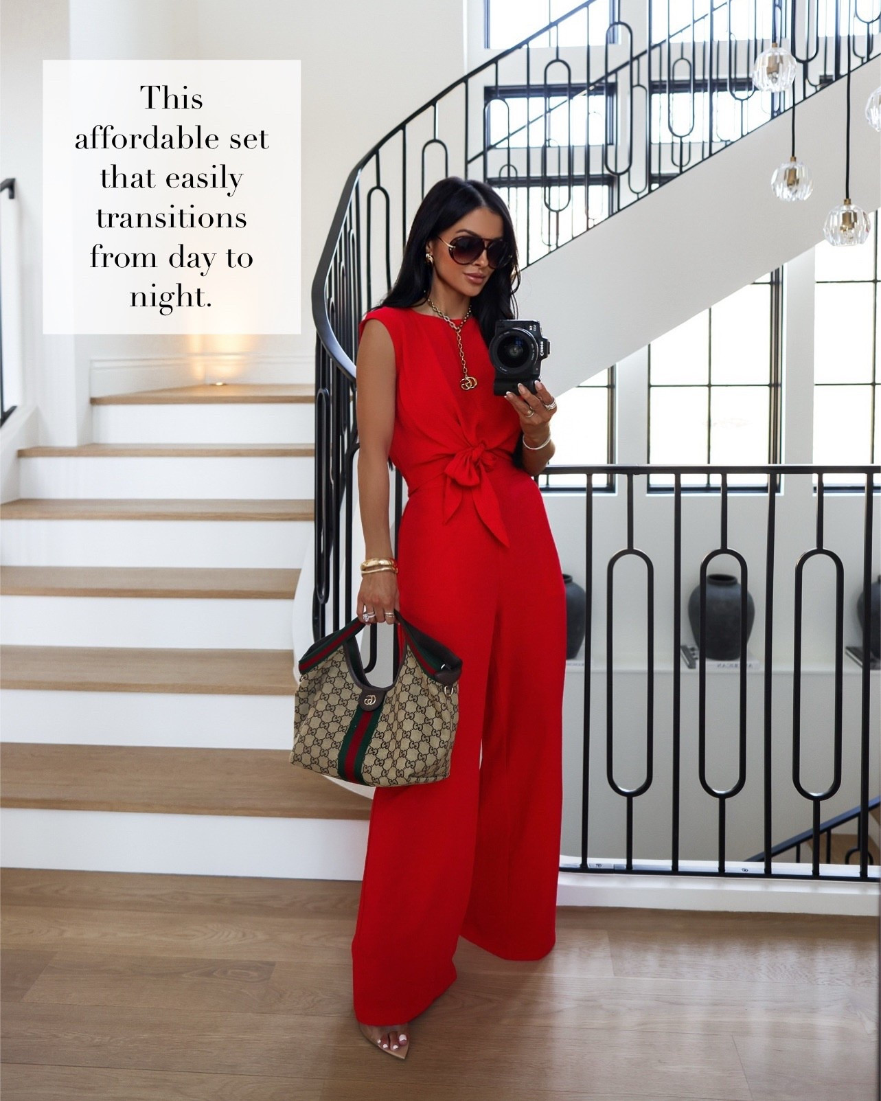 The chicest affordable set that easily transitions from day to night. The bright red color is such a standout and the tie front detail elevates the entire look while still feeling effortless. It’s one of those pieces that works just as well for vacation styling as it does for summer date nights.

Amazon set - wearing an XS runs TTS

miamiamine chic affordable matching set bright red outfit summer date night look vacation outfit idea elevated summer style feminine matching set effortless warm weather outfit

#LTKmomlife #LTKTravel #LTKWorkwear