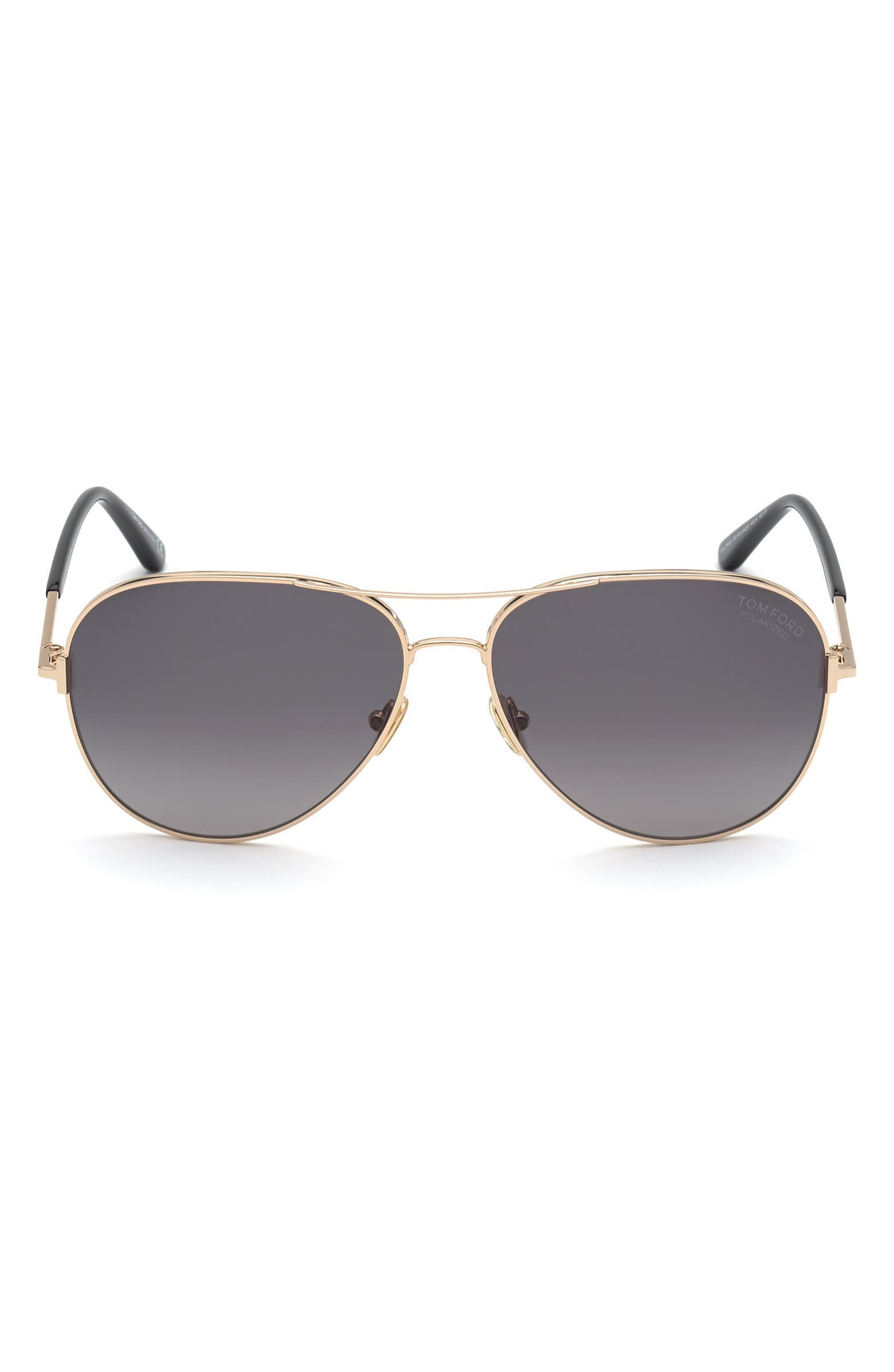 Clark 59mm Polarized Aviator SunglassesTOM FORD | Nordstrom