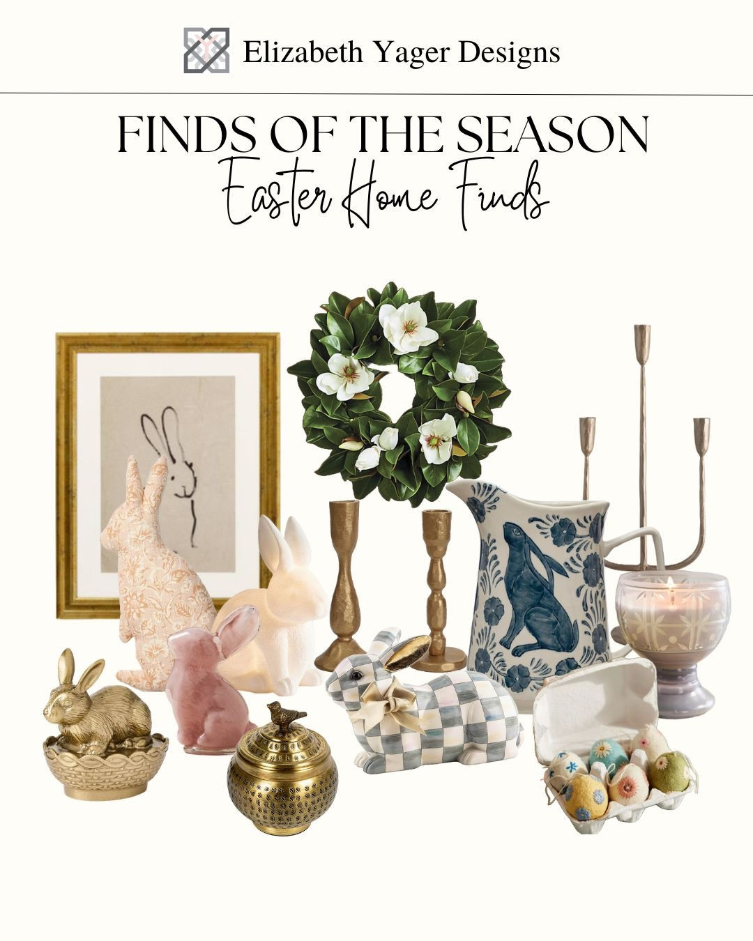 Fresh & Festive Easter Decor Ideas! 🌸🐣✨

Spring is in the air, and Easter is the perfect time to refresh your home with soft pastels, natural textures, and charming seasonal touches! Whether you’re hosting a brunch or just want to add a little festive flair, here are some easy ways to decorate for Easter:

🌿 Tablescapes with a Twist – Layer soft linen table runners, pastel dinnerware, and fresh florals for a timeless, elegant setup. Add bunny-shaped napkin rings or mini egg-filled nests for a fun touch!

🌷 Spring-Inspired Centerpieces – A vase of fresh tulips, a ceramic bunny, or a rustic basket filled with dyed eggs can instantly brighten any space.

🐣 Subtle Easter Accents – Swap out throw pillows, add a festive wreath to your door, or place a few decorative eggs in glass cloches for a simple yet sophisticated look.

🕯️ Candlelight & Cozy Vibes – Softly scented candles in floral or citrus notes bring warmth and a welcoming atmosphere to your Easter gathering.

Ready to refresh your space? I’ve linked my favorite Easter decor finds [insert LTK link] so you can bring these looks to life in your home! 🌸🐰💛

#EasterDecor #SpringRefresh #LTKHome #EasterTablescape #

#LTKFamily #LTKSeasonal #LTKHome