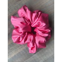 Pretty in Pink, Xl Scrunchie, Silky, Oversize Hair Ties, Xl, Large, Accessories, Big Oversized | Etsy (UK)