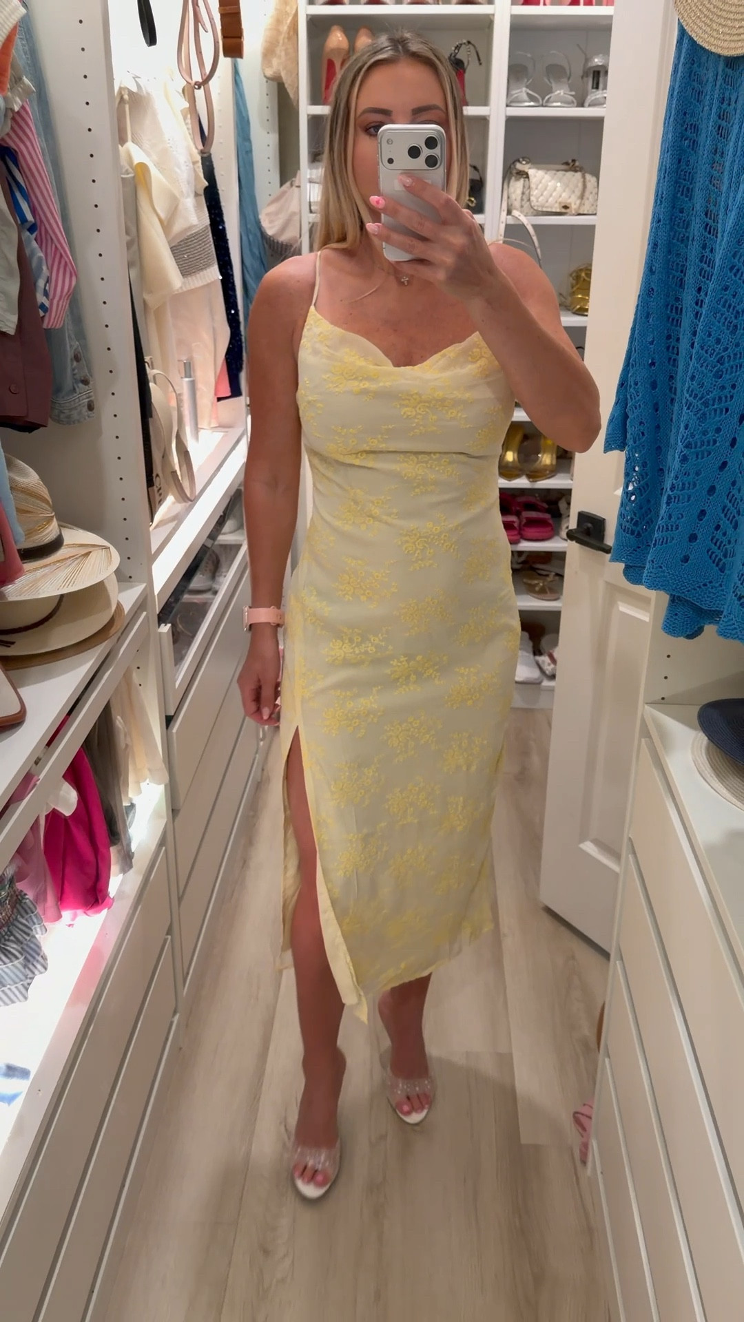 Butter yellow midi dress for spring and summer. Very good vacation dress. 

Vacation outfit, resort wear. Summer dress. Yellow dress, spring dress. Floral dress. 

#LTKU #LTKSeasonal #LTKSpringSale