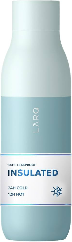 LARQ Twist Top Leak-Proof Reusable Insulated Stainless Steel Water Bottle | Amazon (US)