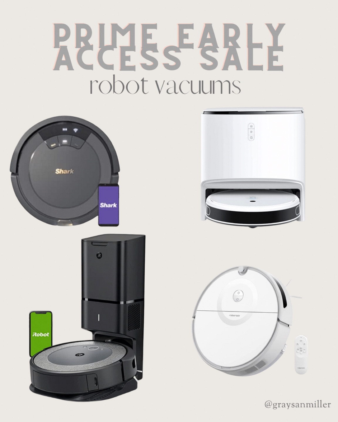Prime Early Access Sale on robot vacuums! 

#LTKsalealert #LTKHoliday #LTKunder100