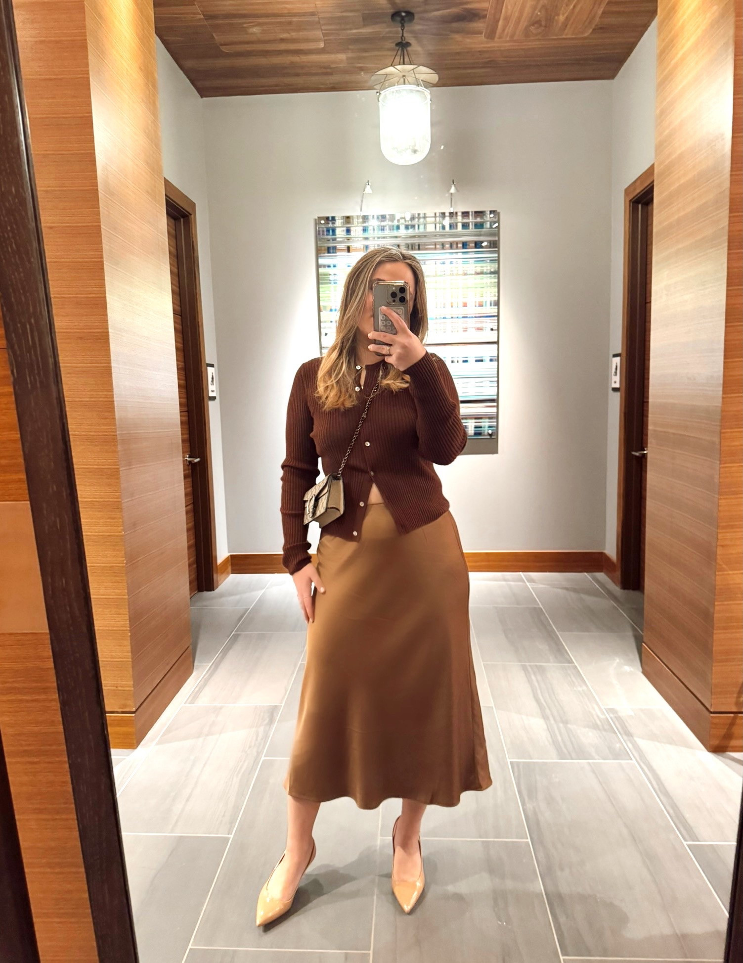 Summer/ Spring outfit! Satin skirt outfit 🤎

#LTKSeasonal #LTKStyleTip