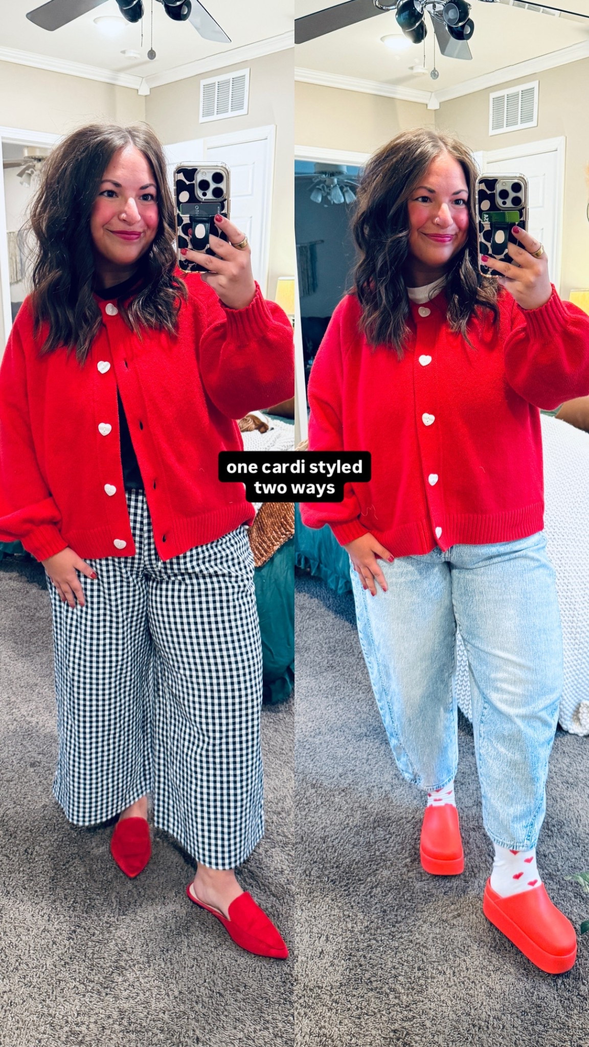 one cardi styled two ways

#LTKWorkwear #LTKootd #LTKValentine