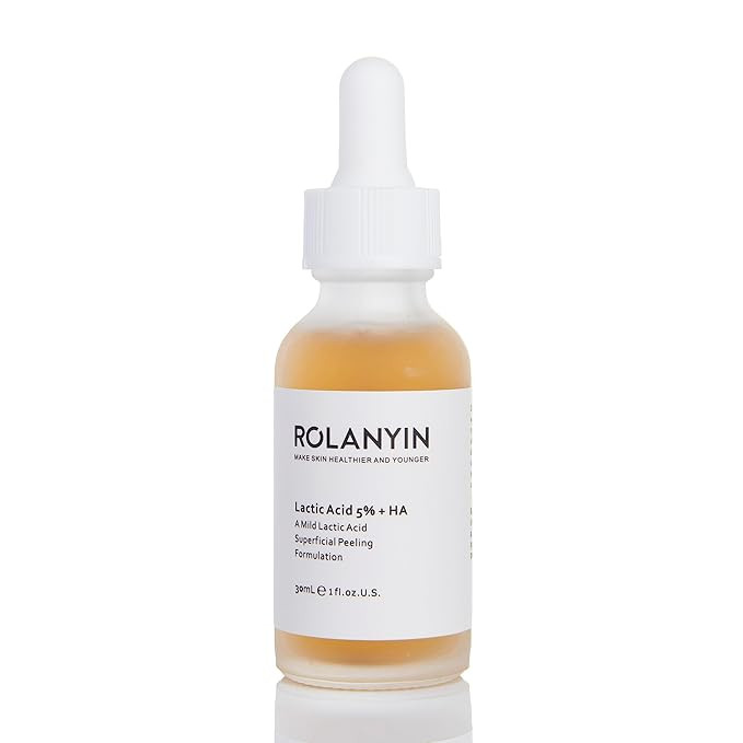 ROLANYIN Lactic Acid 5% + HA Exfoliator Serum | Amazon (US)