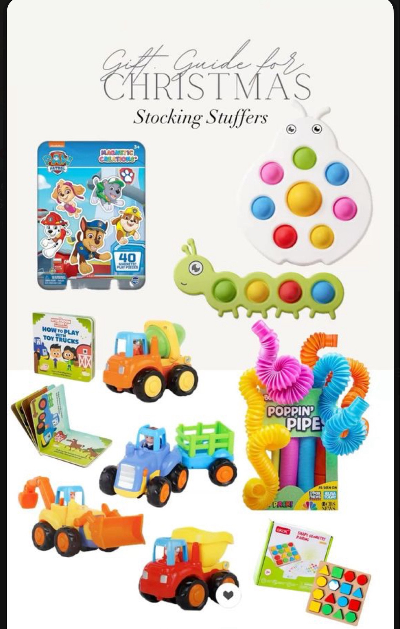 Toddler stocking stuffers 

#LTKGiftGuide #LTKKids #LTKBaby
