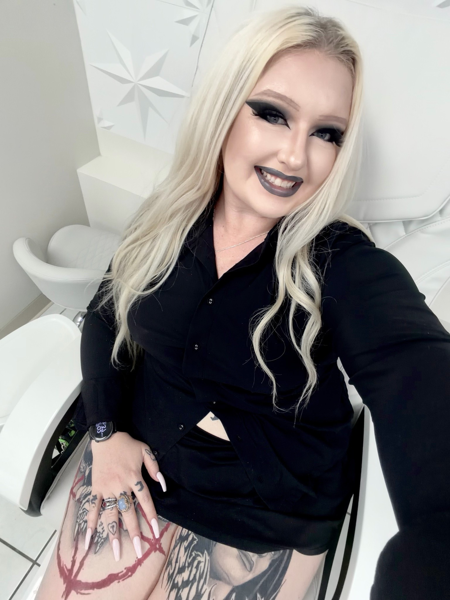 Skims cling matte items are my absolute favorite from the brand. I’ve never worn anything so flattering. Get the skort while you can! It’s on clearance! 🖤

#LTKootd #LTKPlusSize #LTKdayinmylife