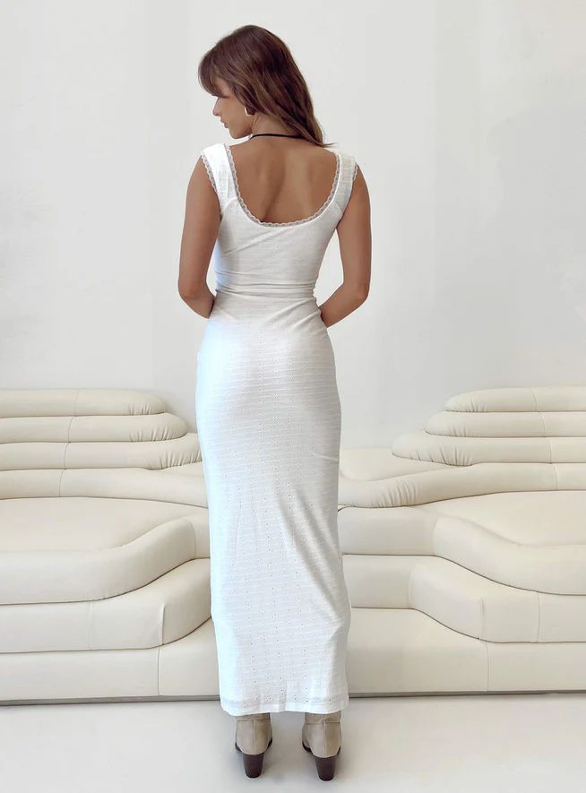 Tana Maxi Dress White | Princess Polly US