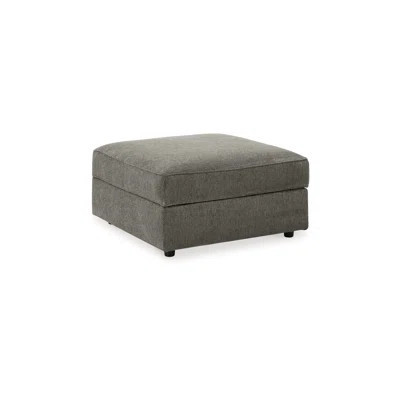 Fola Square Accent Ottoman, 37 Inch, Cupholders With Storage | Wayfair North America