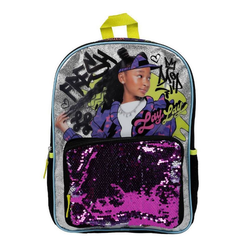 Nickelodeon That Girl Lay Lay Kids' 16" Backpack - Black | Target