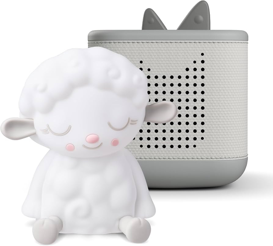 Toniebox 2 Audio Player Bundle for Kids 1+ with Sleepy Sheep Night Light - Moon Gray | Amazon (US)