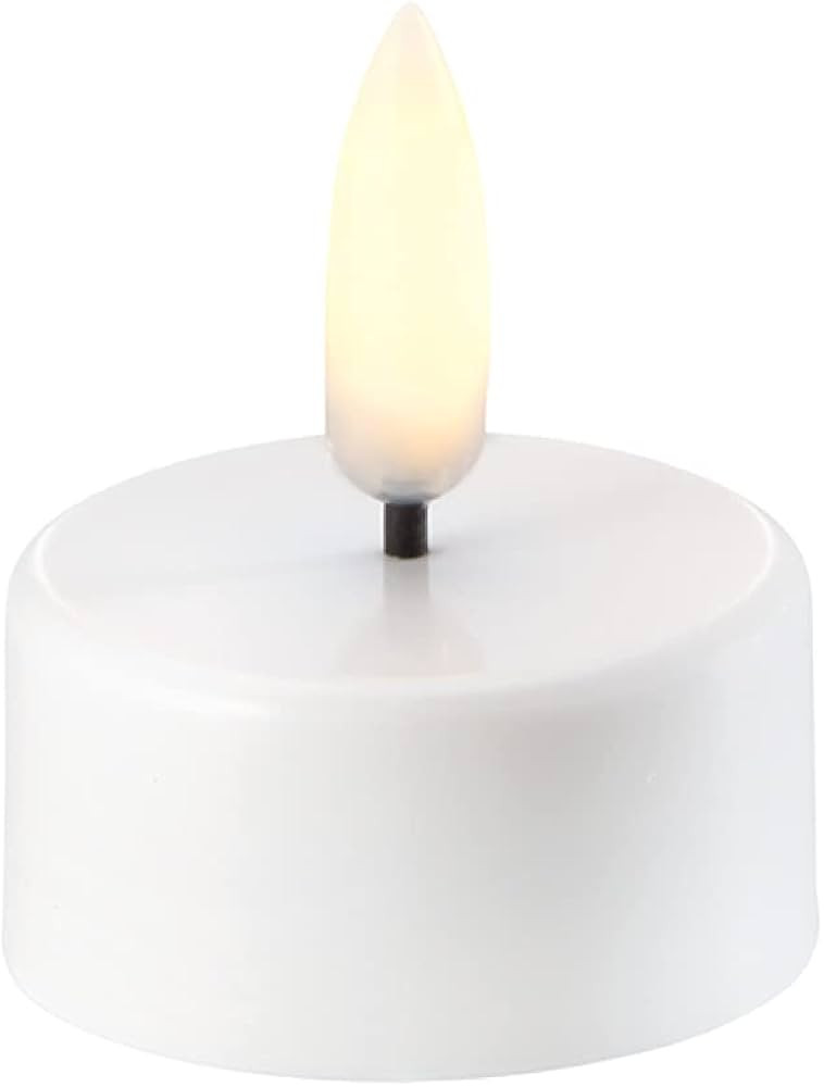 Uyuni Lighting LED Tea Lights 3.8 x 4.7 cm White Remote Control Timer | Amazon (DE)
