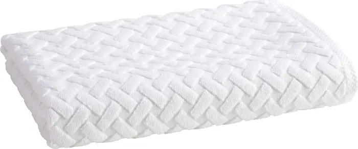 Trellis Textured Cotton Rayon Fibre Blend Soft Bath Towels | Nordstrom