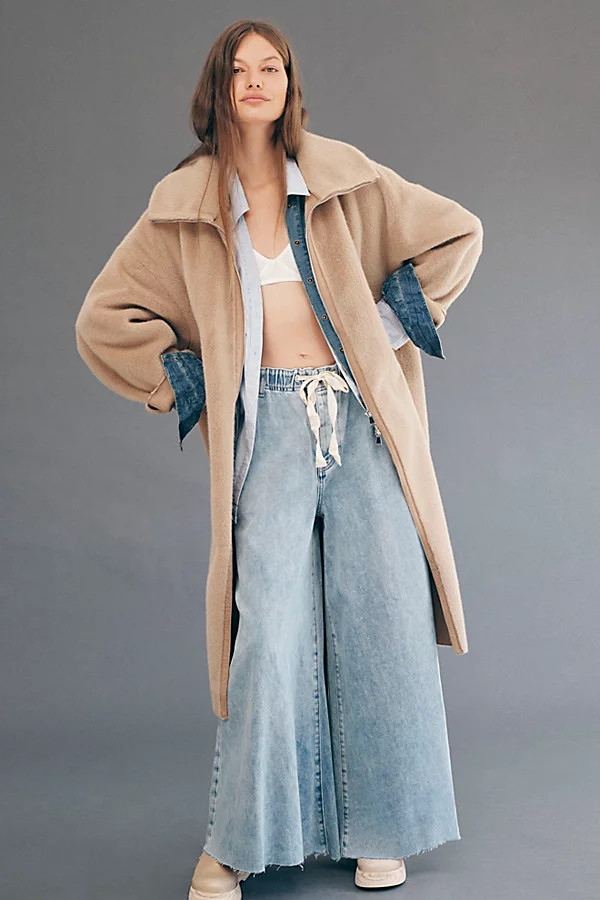 Lana Coat by Free People, Sand, L | Free People (Global - UK&FR Excluded)