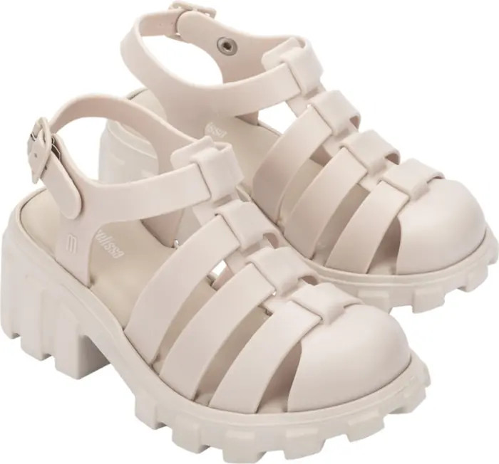 Mini Melissa Kids' Megan Platform Fisherman Sandal | Nordstrom | Nordstrom