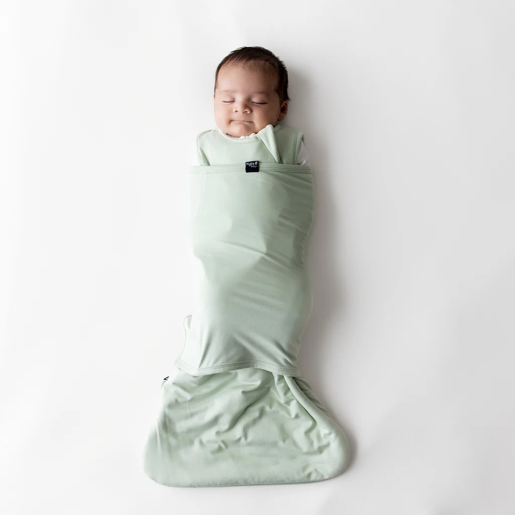 Sleep Bag Swaddler in Basil 1.0 | Kyte Baby
