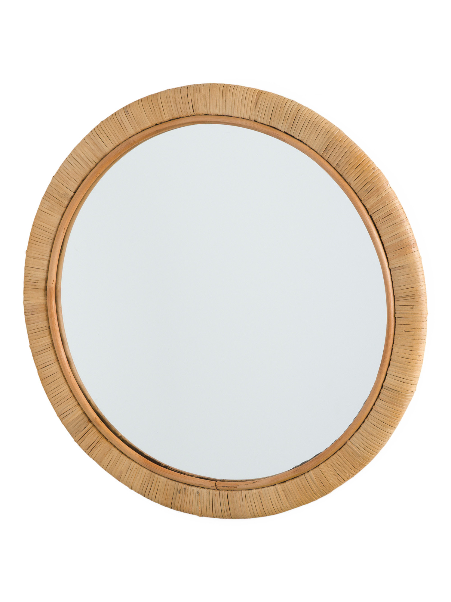 Rattan Wrapped Wall Mirror | The Global Decor Shop | Marshalls | Marshalls