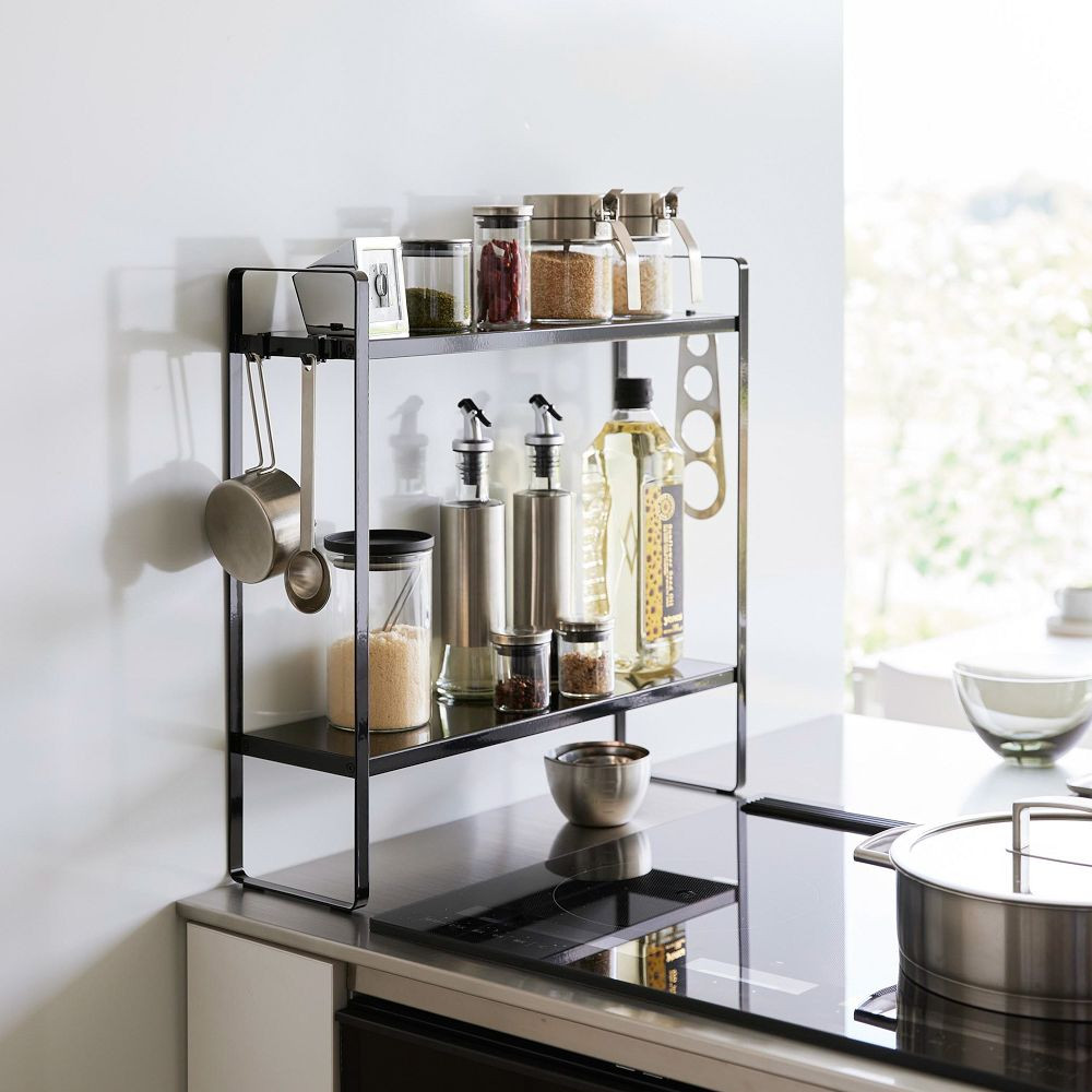 Yamazaki Two Tier Countertop Rack | West Elm (US)