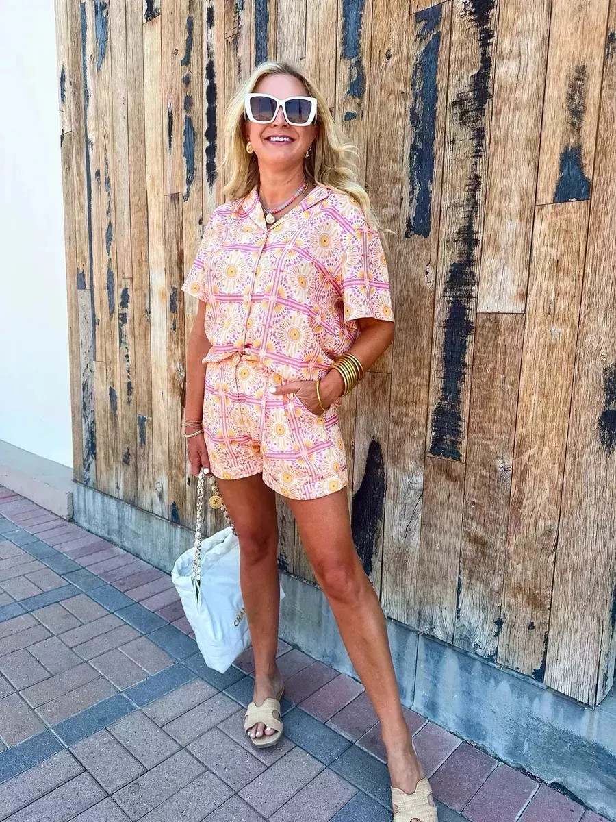 Obsessed with this Jaylin summer set!! So good for a beach vacation or lunch date! Wearing a small  

 #LTKSaleAlert #LTKFindsUnder50 #LTKStyleTip