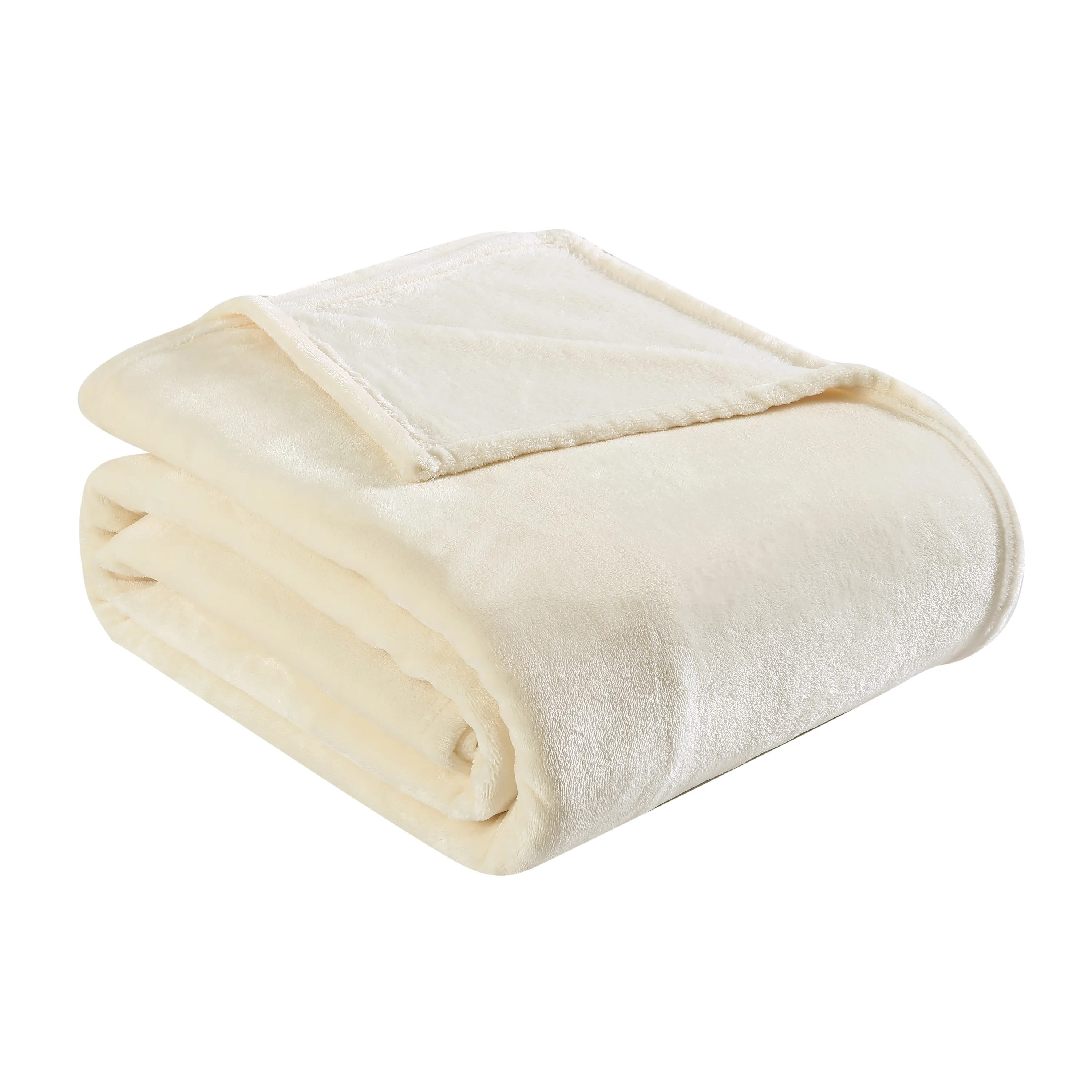 Eddie Bauer Solid Ultra Soft Plush Reversible Blanket | Wayfair North America