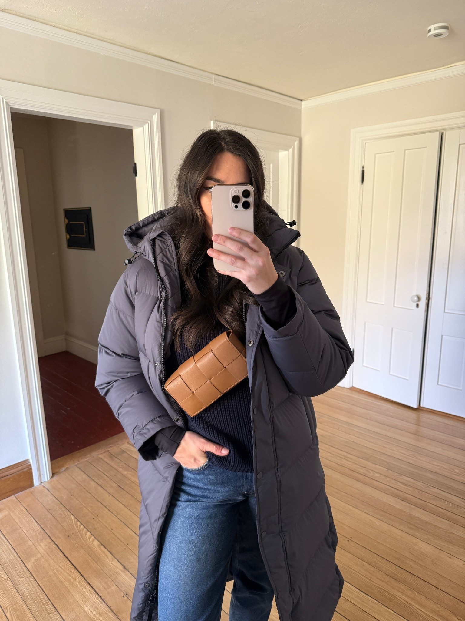 Quince puffer coat puffer jacket cotton sweater belt bag Italian leather bag 

#LTKStyleTip #LTKSeasonal #LTKFindsUnder100